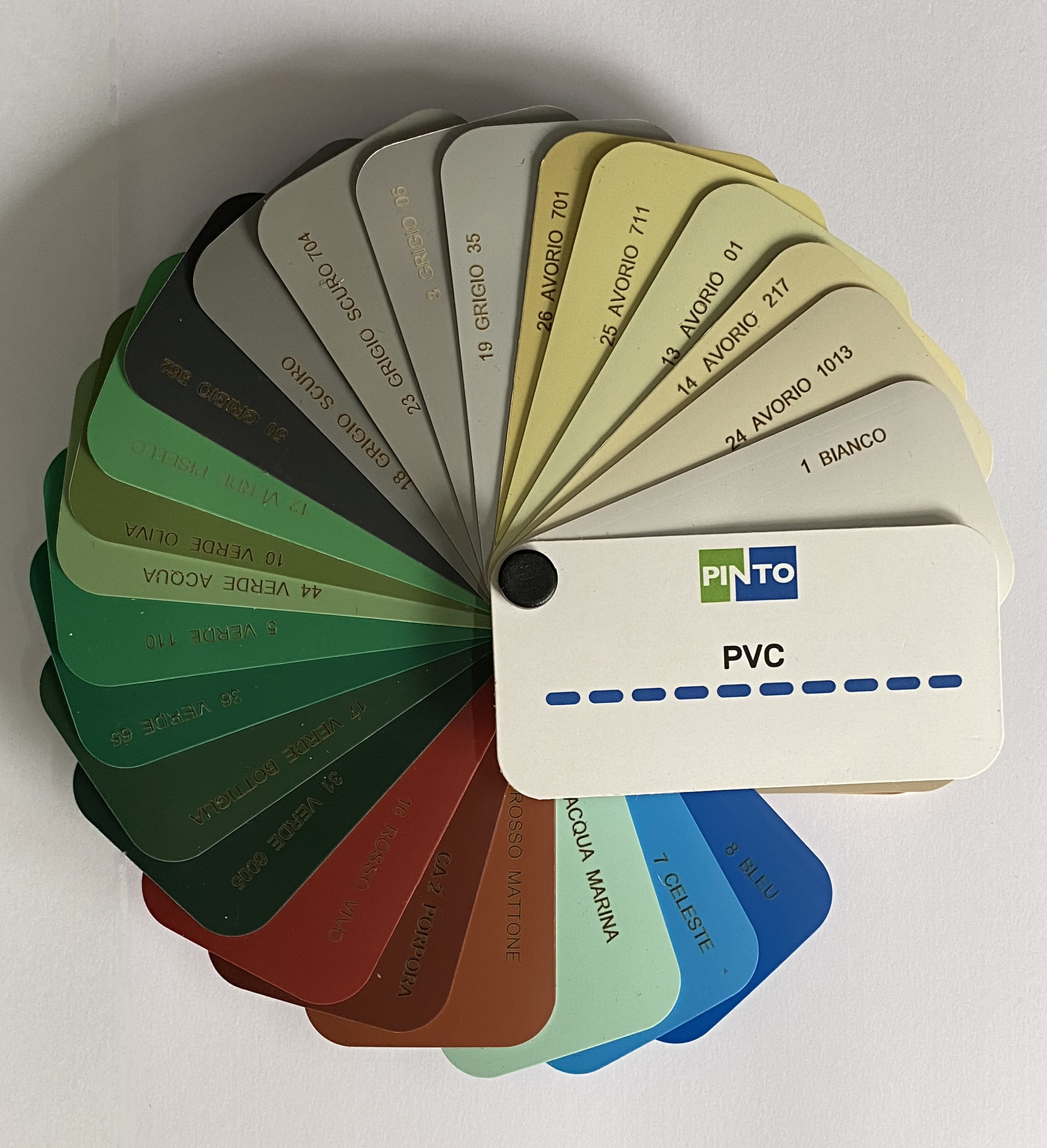 Colori tapparelle PVC