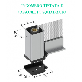 Zanzariera estensibile orizzontale Zanzariera estensibile orizzontale