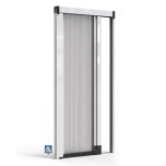 Zanzariera senza guida a terra scorrevole