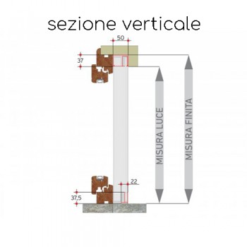 Zanzariera a scomparsa totale laterale