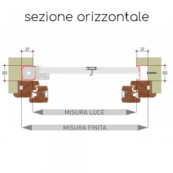 Zanzariera a scomparsa totale laterale