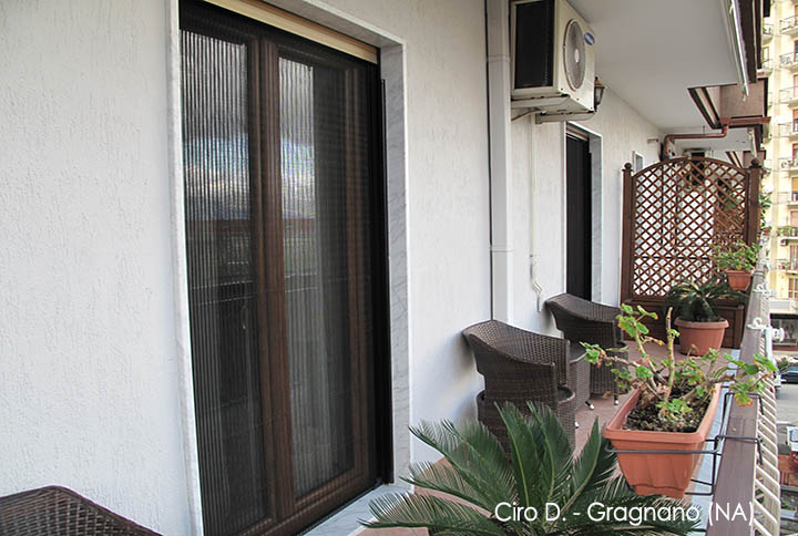 Zanzariera Plissè su misura