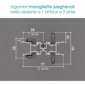 Zanzariera plissè 1 ANTA - 41mm