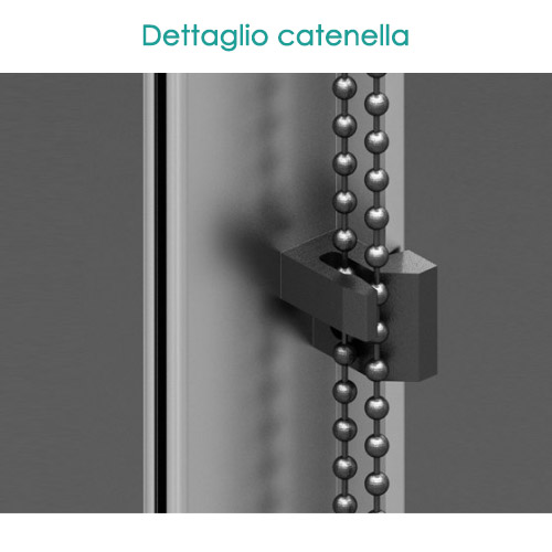 Zanzariera verticale con Catenella