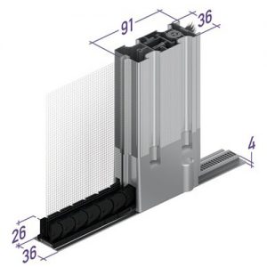 Zanzariera con frizione SWITCH®