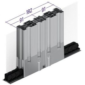 Zanzariera frizionata SWITCH® a due ante