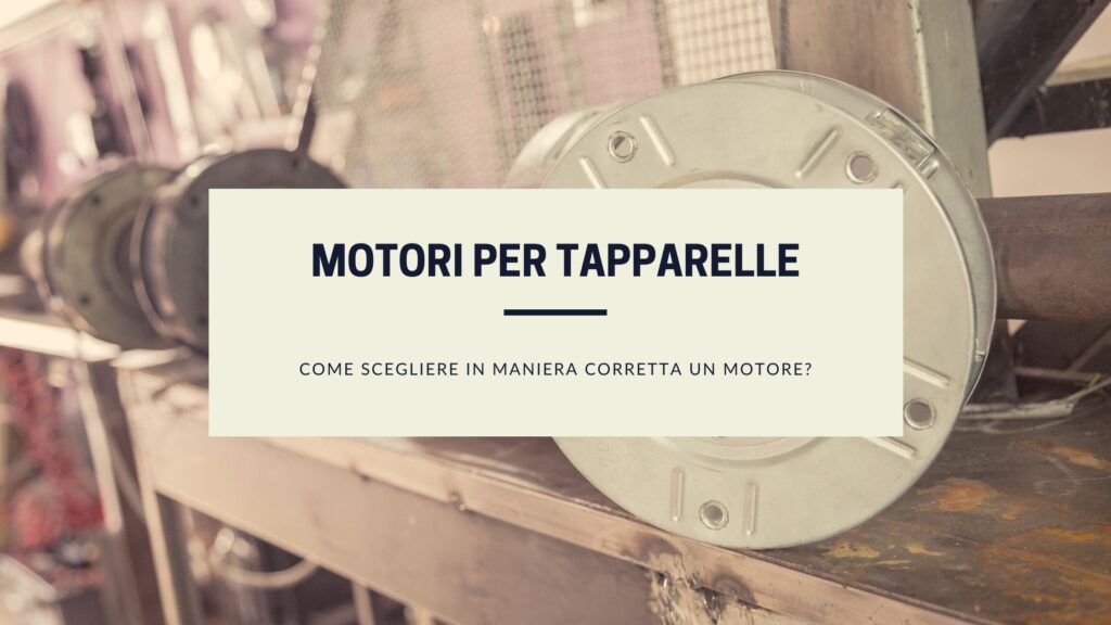 motori per tapparelle